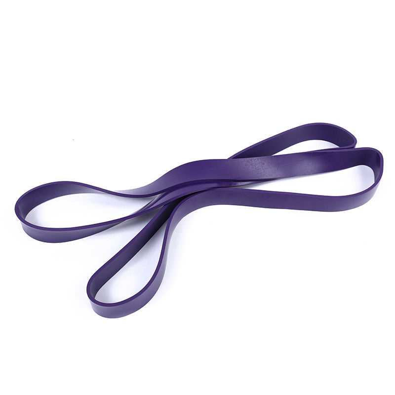Tpe fitness elastic belt pull-up resistance belt indoor fitness tension rope strength tension belt elastic rope - image 4