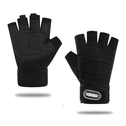 New fitness gloves men's and women's anti-slip wrist guard barbell cycling sports equipment half finger gloves foreign trade cross-border - image 5