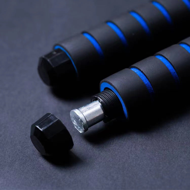 Steel wire rope skipping weight-bearing adult fitness weight loss rope student high school entrance examination training competition special rope double bearing adjustable - image 4