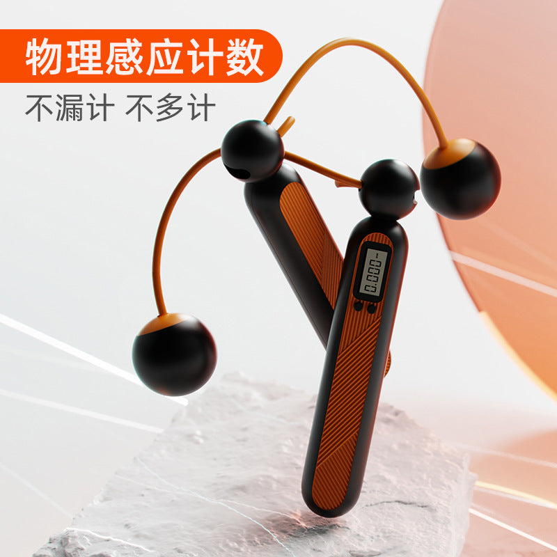 Cordless Jump Rope with Counter for Sports Exams, Dual-Use Electronic Model for Adults, Wholesale from Manufacturer for Sports Exams - image 2
