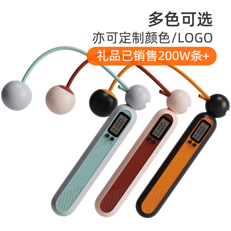 Cordless Jump Rope with Counter for Sports Exams, Dual-Use Electronic Model for Adults, Wholesale from Manufacturer for Sports Exams - image 4