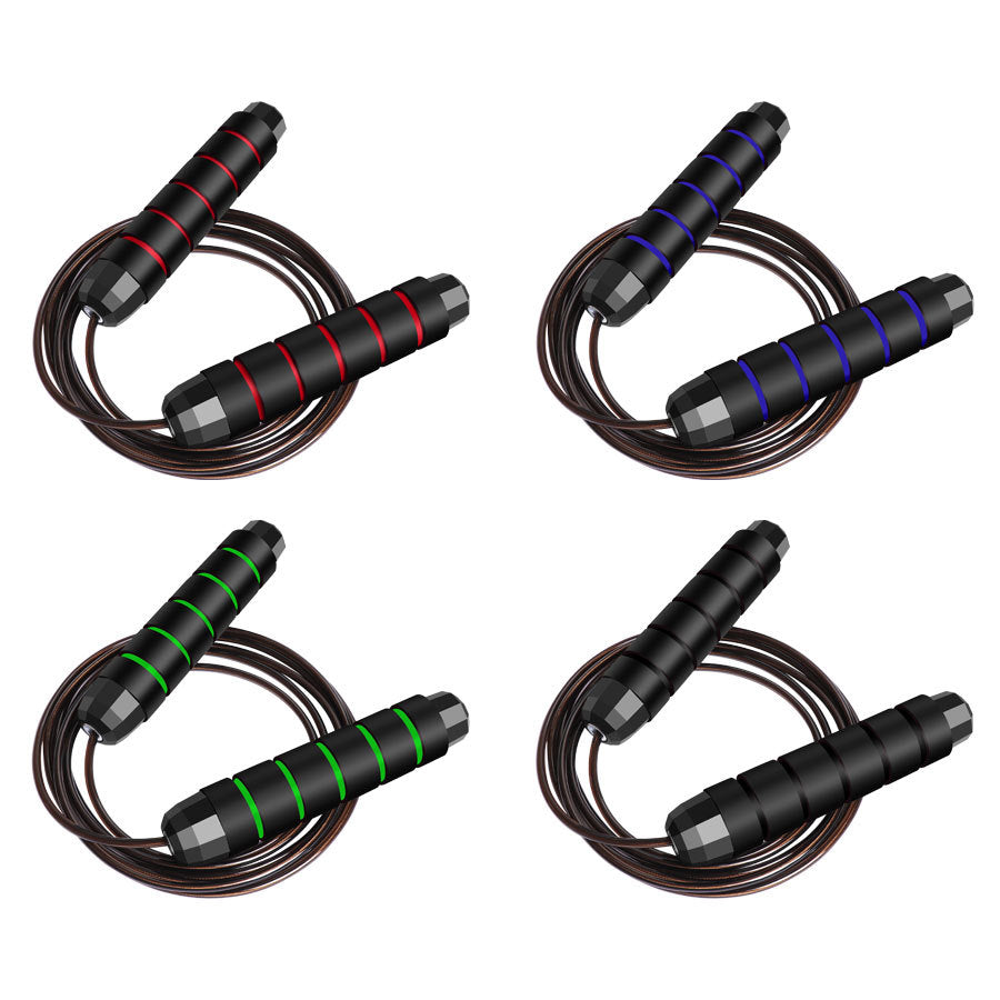 Weight-Bearing Steel Wire Bearing Skipping Rope Wholesale Student High School Entrance Examination Competition Outdoor Indoor Training Fitness Sporting Goods Hot Style - image 3