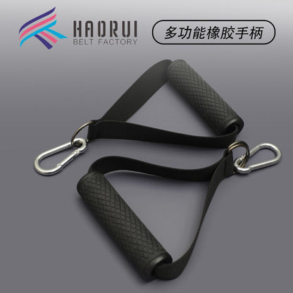 Gantry Fitness Equipment Accessories Elastic Band Tension Rope Handle Door Buckle Resistance Band Pull-Up Auxiliary Door Clip - image 1
