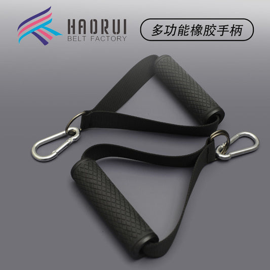 Gantry Fitness Equipment Accessories Elastic Band Tension Rope Handle Door Buckle Resistance Band Pull-Up Auxiliary Door Clip - image 1