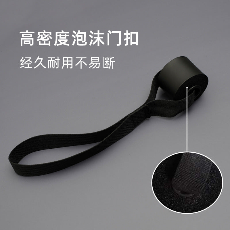 Gantry Fitness Equipment Accessories Elastic Band Tension Rope Handle Door Buckle Resistance Band Pull-Up Auxiliary Door Clip - image 2