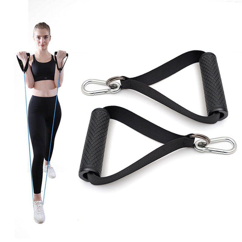 Gantry Fitness Equipment Accessories Elastic Band Tension Rope Handle Door Buckle Resistance Band Pull-Up Auxiliary Door Clip - image 4