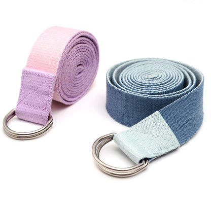 Two-Tone Iyengar Yoga Stretch Belt Tension Belt Yoga Rope Yoga Aids Supplies - image 5