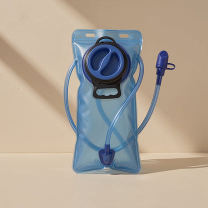 Blue EVA outdoor water bag for running, cycling, camping, and hiking