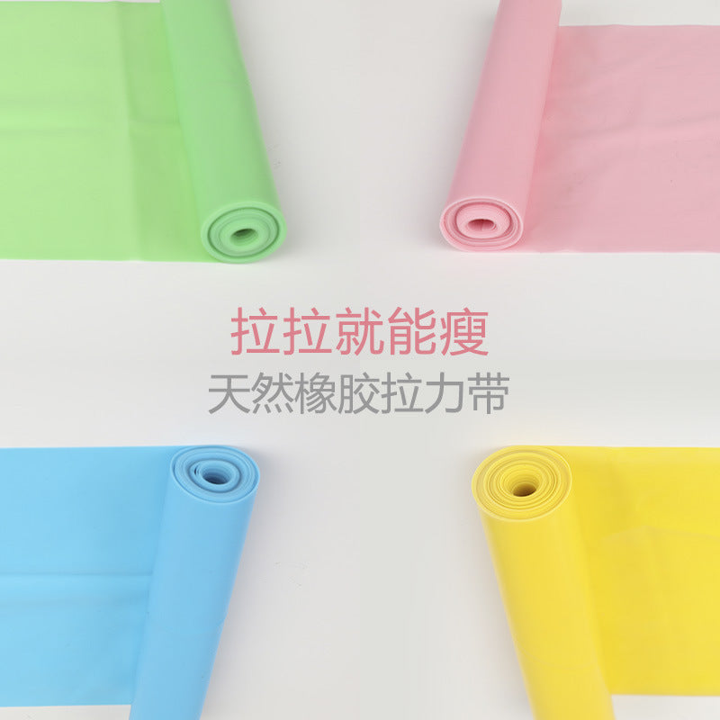 Yoga Resistance Bands Fitness Bands for Men and Women Resistance Bands Strength Training Stretching Bands Tpe Resistance Rope Elastic Shaping - image 4