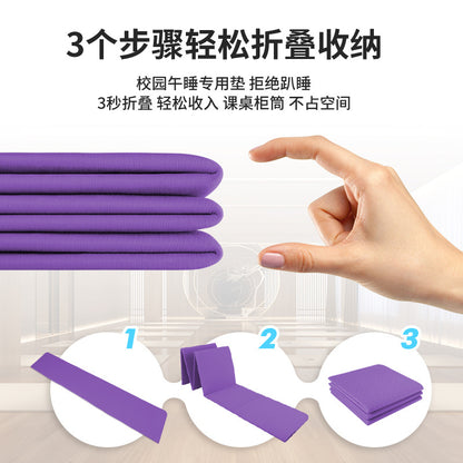 Folding Yoga Mat Tpe Portable Student Nap Mat Eco-Friendly Odorless Non-Slip Sports Cross-Border Yoga Mat - image 4