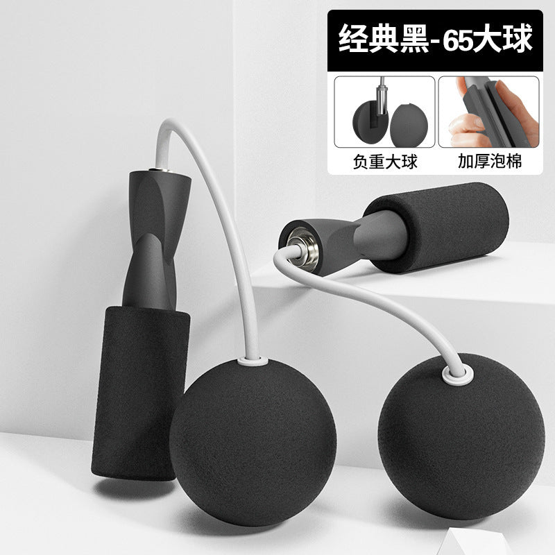 Cordless Skipping Rope Fitness Weight-Bearing Fat Burning Slimming Device Gravity Wireless Ball Adult Primary and Secondary School Students Special Training Ski - image 2