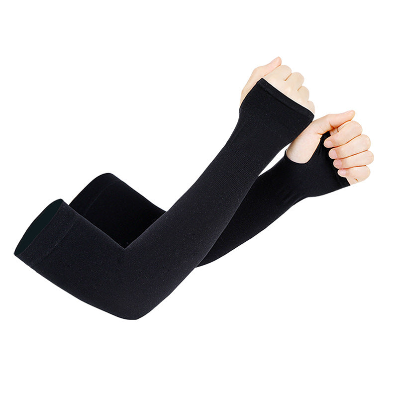 Ruiya Sun Protection Ice Sleeves for Women 2026 New Summer Outdoor Cycling Fitness Ice Silk Anti-Uv Arm Sleeves for Men - image 5