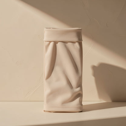 Nylon ice sleeves with plain-weave construction