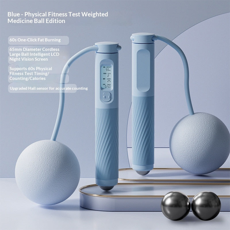 Cordless Magnetic Bead Massage Fitness Rope