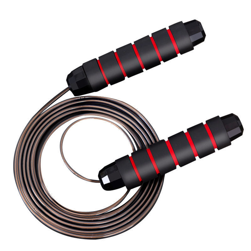 Amazon load steel wire rope skipping fitness exercise sports student competition bearing skipping rope sporting goods wholesale - image 5