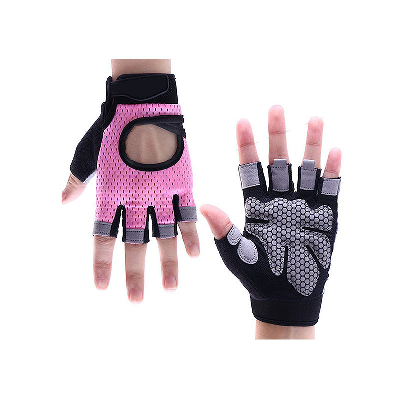 Fitness Gloves for Men and Women, Dumbbell Equipment Training, Non-Slip, Breathable, Thin, Protective, Sports Cycling, Half-Finger, Sun Protection, Barbell - image 5