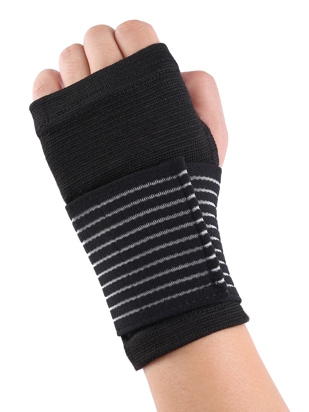 E-Commerce Platform Thickened Pressurized Palm Protector Cycling Protective Sports Gloves Palm Protector Fitness Gloves Elastic Wrist Protector - image 1