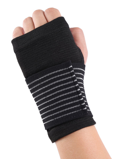 E-Commerce Platform Thickened Pressurized Palm Protector Cycling Protective Sports Gloves Palm Protector Fitness Gloves Elastic Wrist Protector - image 1
