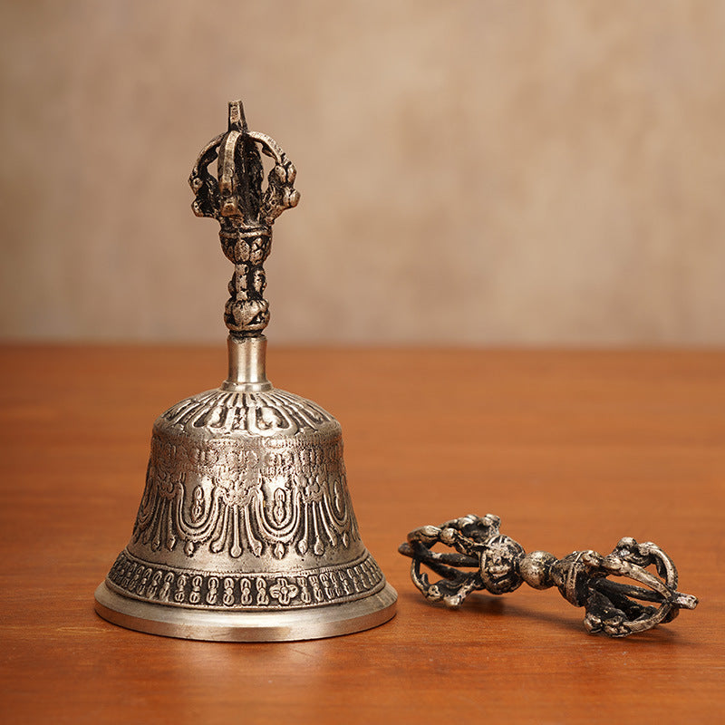 Nepal Ding Xia Touch Bell Brass Professional Meditation Meditation Yoga Knocking Percussion Therapy Musical Instruments - image 3