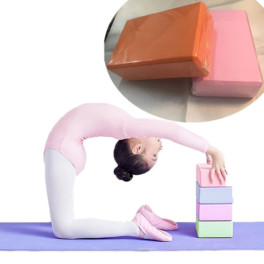 Factory direct EVA high density fitness auxiliary yoga brick adult children dance auxiliary yoga supplies - image 1