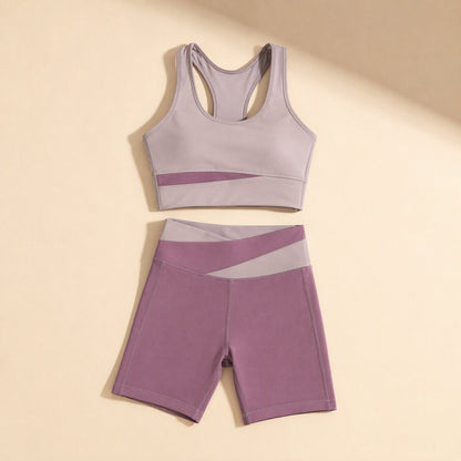 Women's sleeveless pullover sports suit with moisture-wicking function - view 3