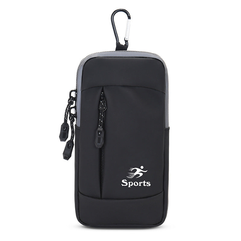 Yinglang Sports Running Mobile Phone Arm Bag Men's Shoulder Crossbody Bag Wrist Bag Fitness Equipment Mobile Phone Waterproof Arm Bag - image 5