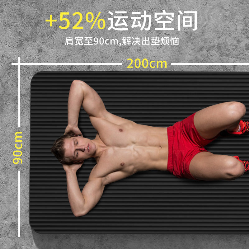 Yoga Mat Wholesale Household Men's Non-Slip Fitness Mat Beginner Yoga Mat Thickened Sports Yoga Mat Home - image 2