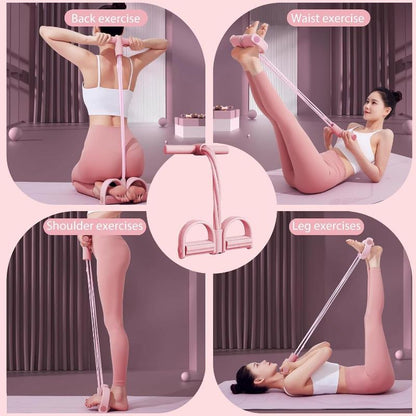 6-Tube Pedal Puller Resistance Rope, Foot Pedal Resistance Band, Yoga…