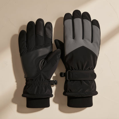 Polyester touch-screen ski gloves with waterproof, windproof, anti-slip, and warm functions - view 5