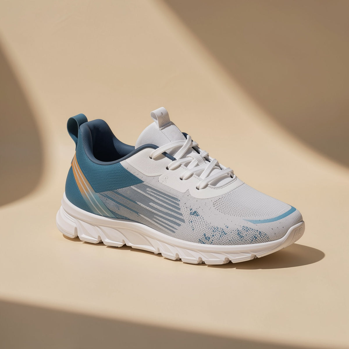 Men's low-side running shoes with a polyester upper, mesh interior, and PVC sole - view 4