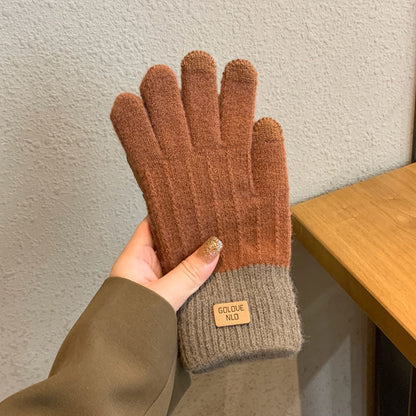Winter Warm Gloves with Velvet Lining and Thickened Protection Against Cold and Sun, Cycling Gloves for Men and Women, Touch Screen Sports and Fitness Gloves - image 4