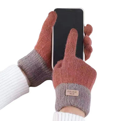 Winter Warm Gloves with Velvet Lining and Thickened Protection Against Cold and Sun, Cycling Gloves for Men and Women, Touch Screen Sports and Fitness Gloves - image 5