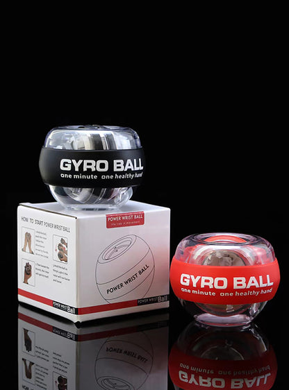 Cross-Border Wholesale Fitness Silent Wrist Strength Training Self-Starting Gyro Luminous Grip Ball Decompression Wrist Strength Ball - image 2
