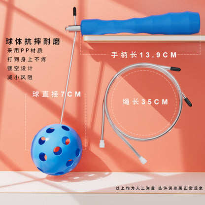 Steel Wire Rope Wrist Jump Rope Auxiliary Device for Adults, Women's Professional Training, Speed Bearing Steel Wire Jump Rope for High School Entrance Exam Tra - image 3