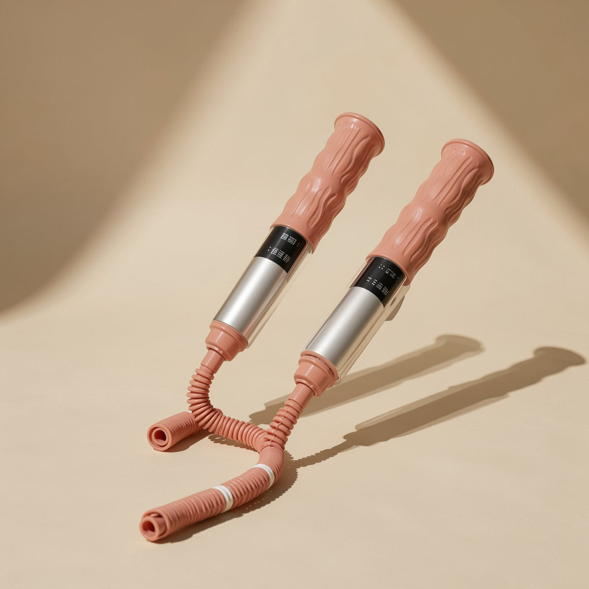 PVC skipping rope with color labels distinguishing writable and non-writable versions