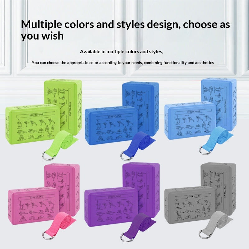 Yoga Block Stretch Kit