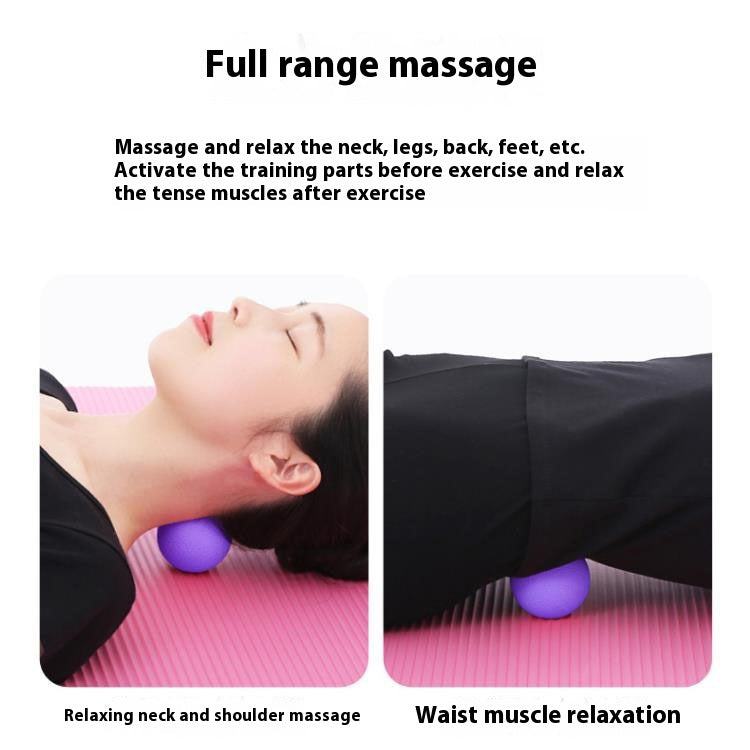 Round Yoga Training Muscle Relaxation Massage