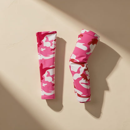 Children's solid-color polyester outdoor arm sleeves - view 2