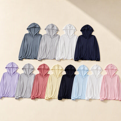 Hoodscreen hooded polyester sun protection clothing with UPF50 UV protection - view 5