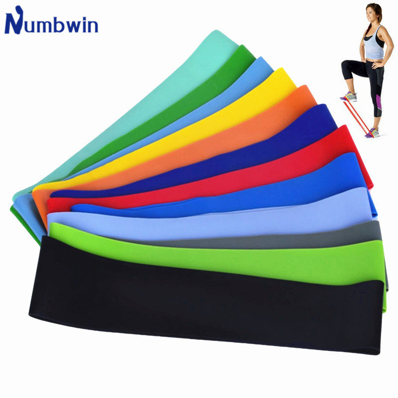Yoga latex 500 lap strength training resistance band fitness O-ring ring tension band 30-40 pounds elastic ring - image 1