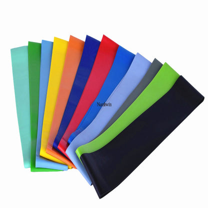 Yoga latex 500 lap strength training resistance band fitness O-ring ring tension band 30-40 pounds elastic ring - image 2