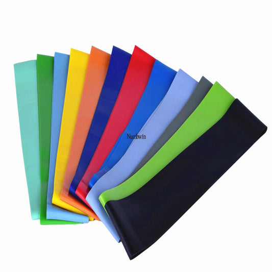 Yoga latex 500 lap strength training resistance band fitness O-ring ring tension band 30-40 pounds elastic ring - image 2