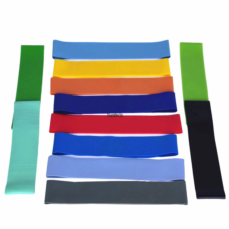 Yoga latex 500 lap strength training resistance band fitness O-ring ring tension band 30-40 pounds elastic ring - image 5