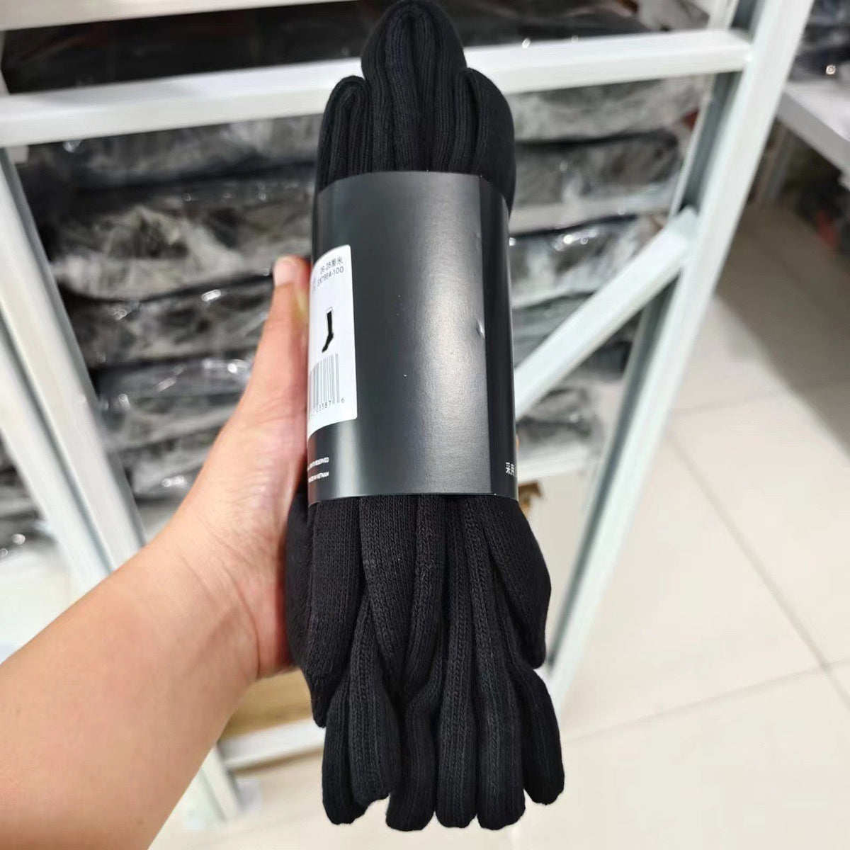 Four-Season Unisex High-Tube Sports Cotton Socks, Mid-Tube Socks, Thickened Towel Bottom Socks, Running Fitness Ankle Socks - image 2