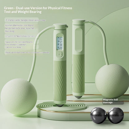 Cordless Magnetic Bead Massage Fitness Rope