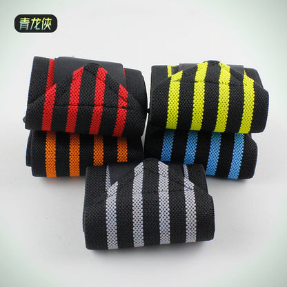 Ready-Made Strength Straps, Wrist Guards, Sports Elastic Wrist Guards, Fitness Weightlifting Bodybuilding Wrap Braces, Booster Belts - image 4