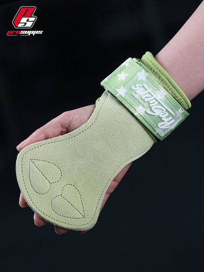 Prosupps Fitness Deadlift Booster Belt Cowhide Palm Protectors for Men and Women Strength Equipment Palm and Wrist Straps Trendy Color Design - image 3