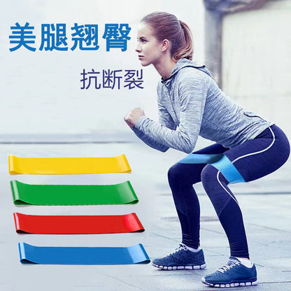 Factory Yoga Stretch Belt Fitness Female Male Stretch Belt Open Shoulder Training Hip Stretch Resistance Belt - image 1