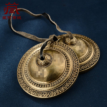 Handmade Bells Nepal Copper Carved Ethnic Percussion Instruments Bells Bells Bells Yoga Meditation Bells Bells Cymbals Supplies - image 2