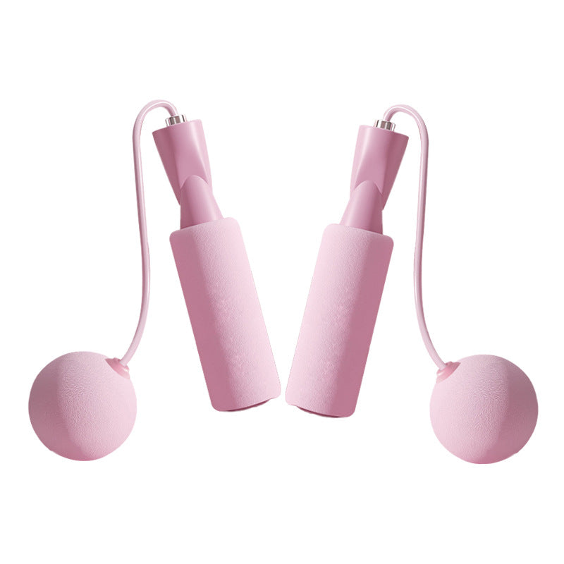 Internet Celebrous Big Ball Cordless Rope Skipping Adjustable Weight-bearing Dual-purpose Sports Adult Professional Sports Goods Fitness - image 5